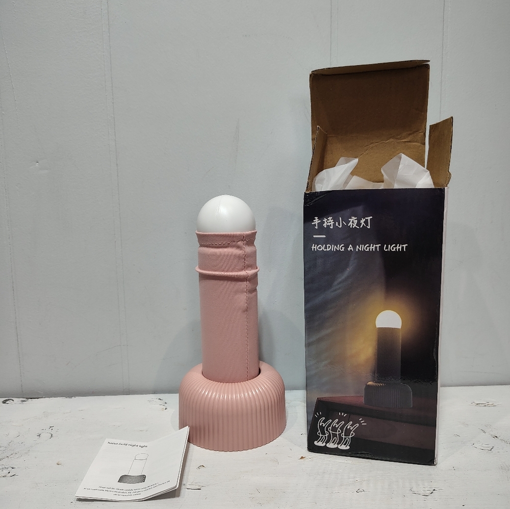Modern Rechargeable Handheld Table Lamp Portable LED Night Light New in Box